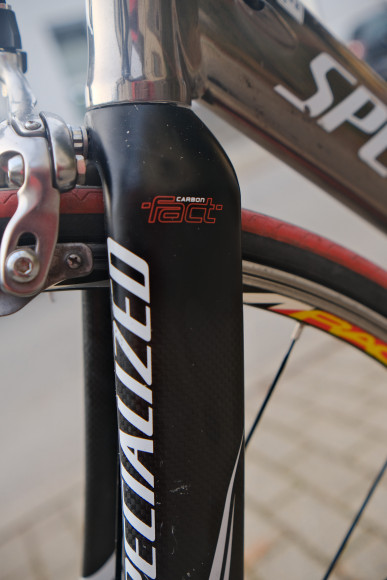 Fahrrad Specialized Rennrad schwarz (nach dem Service)